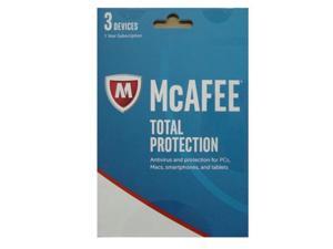McAfee MF-MTP17-RT3U Total Protection 2017 3 Devices Retail Key Card McAfee MF-MTP17-RT3U Total Protection 2017 3 Devices Retail Key Card