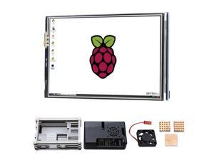 Hopezone 3.5 Inch 480x320 TFT Touch Screen Monitor with Transparent Case &Touch Pen & Cooling Fan & Heatsinks for Raspberry Pi 2 3 B B+ Model Hopezone 3.5 Inch 480x320 TFT Touch Screen Monitor with Transparent Case &Touch Pen & Cooling Fan & Heatsinks for Raspberry Pi 2 3 B B+ Model
