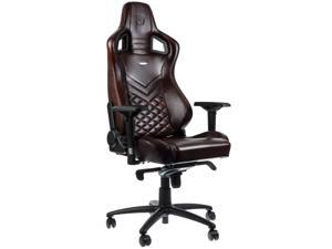 noblechairs - Epic Series Real Leather Gaming Chair – Brown w/Black noblechairs - Epic Series Real Leather Gaming Chair – Brown w/Black