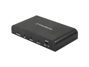 Comprehensive Cable CDA-HD220EK Hdmi 1X2 Splitter With Hdcp 2.2 4K 60 Yuv420 Comprehensive Cable CDA-HD220EK Hdmi 1X2 Splitter With Hdcp 2.2 4K 60 Yuv420