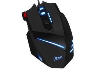 Zelotes T60 Gaming mice 7200 DPI Wired USB Computer Mice 7 Buttons Multi-Modes LED Lights Gaming Mouse for PC Mac Zelotes T60 Gaming mice 7200 DPI Wired USB Computer Mice 7 Buttons Multi-Modes LED Lights Gaming Mouse for PC Mac