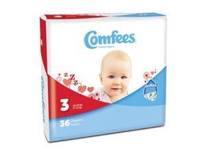 ATTENDS HEALTHCARE PRODUCTS 48CMF3 Comfees Baby Diapers - Size 3 ATTENDS HEALTHCARE PRODUCTS 48CMF3 Comfees Baby Diapers - Size 3