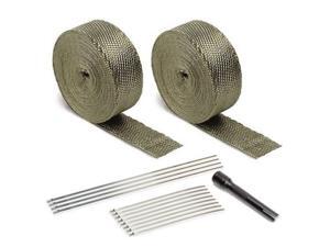 DEI 010095 Exhaust & Pipe Wrap Kit, Titanium DEI 010095 Exhaust & Pipe Wrap Kit, Titanium
