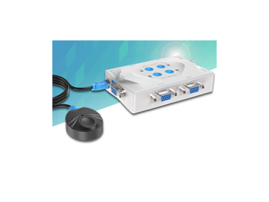 MT-401KL 4 Port Auto USB VGA KVM Switch with Remote Desktop Extension Switcher Hotkey w/ Original Cable MT-401KL 4 Port Auto USB VGA KVM Switch with Remote Desktop Extension Switcher Hotkey w/ Original Cable