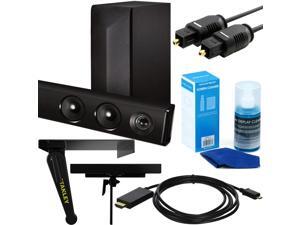 LG 2.1ch 300W Bluetooth Soundbar with Wireless Subwoofer + Shelving System Bundle LG 2.1ch 300W Bluetooth Soundbar with Wireless Subwoofer + Shelving System Bundle