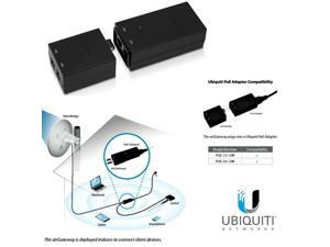 Ubiquiti airGateway, Indoor Access Point PoE Passthrough to Power airMAX CPE Ubiquiti airGateway, Indoor Access Point PoE Passthrough to Power airMAX CPE