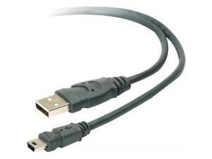 Belkin Pro Series 5-pin USB 2.0 mini-B Cable - USBA-5-pin Mini-B Belkin Pro Series 5-pin USB 2.0 mini-B Cable - USBA-5-pin Mini-B