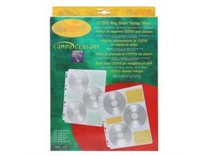 CD Media Binder Storage Pages 25 Refill Pages/PK CD Media Binder Storage Pages 25 Refill Pages/PK