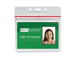 Baumgartens 47830 Sealable ID Badge Holder - Clear Baumgartens 47830 Sealable ID Badge Holder - Clear