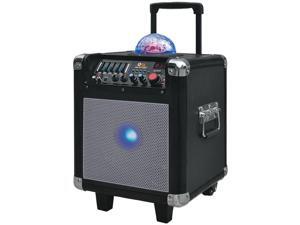 QFX PBX-507100BT Silver Portable Party Mini Speaker (Silver) QFX PBX-507100BT Silver Portable Party Mini Speaker (Silver)