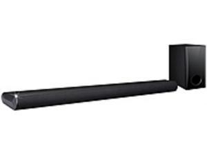 LG LAS350B 2.1 Channel Sound Bar with Subwoofer - 120 W RMS - DTS, Surround Sound, Dolby Digital - Bluetooth 4.0 - Digital Audio Optical / USB - Black LG LAS350B 2.1 Channel Sound Bar with Subwoofer - 120 W RMS - DTS, Surround Sound, Dolby Digital - Bluetooth 4.0 - Digital Audio Optical / USB - Black