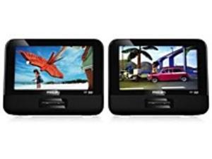 Philips PD9016/37 Vehicle Portable DVD Player - 9-inch Dual-Screens - CD/DVD Media - Black Philips PD9016/37 Vehicle Portable DVD Player - 9-inch Dual-Screens - CD/DVD Media - Black