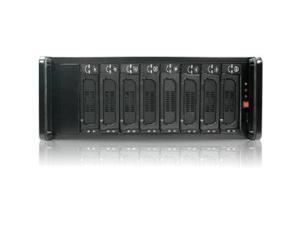 iStarUSA DAGE408U20T7-2MS 8 3.5" Drive Bays 2 miniSAS (SFF8088) Connectors 4U 8-bay SATA miniSAS SFF8088 JBOD Chassis 500W PSU iStarUSA DAGE408U20T7-2MS 8 3.5" Drive Bays 2 miniSAS (SFF8088) Connectors 4U 8-bay SATA miniSAS SFF8088 JBOD Chassis 500W PSU