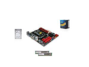 Intel Core i5-3450 Quad-Core, Biostar B75MU3+ B75 Motherboard, Mushkin DDR3 8GB Memory, Seagate 1TB HDD  Upgrade Kit