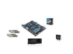 Intel Core i5-3570K Quad-Core, Asus P8Z77-V LK Z77 Motherboard, EVGA GTX670 2GB VGA, Mushkin DDR3 Memory, Rosewill CPU Cooler ...
