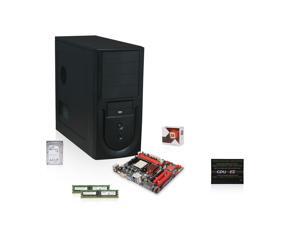 AMD FX-4300 3.8GHz Quad-Core Processor FD4300WMHKBOX, BIOSTAR A880GZ AM3+ Micro ATX Motherboard, 8GB Crucial DDR3 Memory, 1TB Seagate Hard Drive, Rosewill R218-P-BK-450W MicroATX Case w/ 450W Power Supply