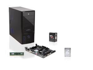 AMD A8-6600K Richland 3.9GHz Quad-Core APU with Radeon HD 8570D, GIGABYTE A78M MOBO, Seagate 1 TB HDD, Kingston 8GB MEM, LOGISYS CS305 Case with 480W PSU