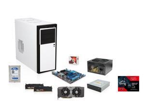 AMD FX-6300 3.5GHz Six Core, ASUS M5A78L-M, HIS R9 270X 2GB, G.SKILL Sniper 8GB RAM, Samsung 24X DVD Burner, Western Digital ...