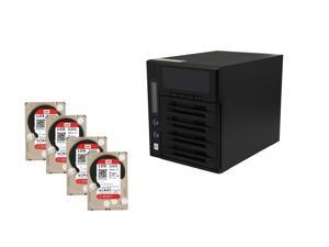 Super Storage Combos CKO-9151K: Thecus W4000 Cloud Ready Windows NAS, (4x) Western Digital Red Pro 3 TB NAS Hard Drive Super Storage Combos CKO-9151K: Thecus W4000 Cloud Ready Windows NAS, (4x) Western Digital Red Pro 3 TB NAS Hard Drive