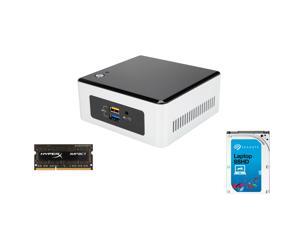 Intel NUC NUC5CPYH w/ Intel HD Graphics w/ WiFi & Bluetooth 4.0, USB 3.0, HyperX Impact 4GB DDR3L 1600, Seagate Hybrid Drives ... Intel NUC NUC5CPYH w/ Intel HD Graphics w/ WiFi & Bluetooth 4.0, USB 3.0, HyperX Impact 4GB DDR3L 1600, Seagate Hybrid Drives ...