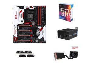 Intel i7-6700K 4.0Ghz Quad-Core, Z170, 32GB DDR4 2666, Radeon R0 FURY X 4GB, 1000W PSU Intel i7-6700K 4.0Ghz Quad-Core, Z170, 32GB DDR4 2666, Radeon R0 FURY X 4GB, 1000W PSU