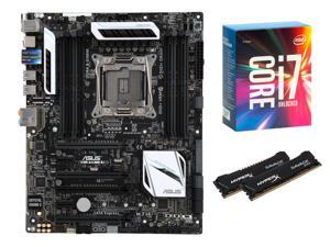 ASUS X99-A/USB 3.1 X99 ATX MOBO, Intel i7-6850K, HyperX Savage 16GB DDR4 3000 ASUS X99-A/USB 3.1 X99 ATX MOBO, Intel i7-6850K, HyperX Savage 16GB DDR4 3000