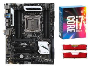 ASUS X99-A/USB 3.1 X99 ATX MOBO, Intel i7-6850K, CORSAIR Vengeance LPX 32GB DDR4 3200 ASUS X99-A/USB 3.1 X99 ATX MOBO, Intel i7-6850K, CORSAIR Vengeance LPX 32GB DDR4 3200