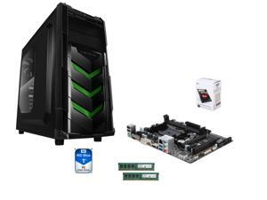 AMD A4-7300 Richland Dual-Core 4.0 GHz CPU, GIGABYTE GA-F2A78M-HD2 mATX MB, RAIDMAX Vortex V4 ATX Case w/ 450W PSU Crucial ... AMD A4-7300 Richland Dual-Core 4.0 GHz CPU, GIGABYTE GA-F2A78M-HD2 mATX MB, RAIDMAX Vortex V4 ATX Case w/ 450W PSU Crucial ...