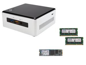 Intel NUC Intel Iris Graphics 6100 Aluminum and Plastic Black NUC Kit, Kingston M.2 2280 240GB SATA III Internal Solid State ... Intel NUC Intel Iris Graphics 6100 Aluminum and Plastic Black NUC Kit, Kingston M.2 2280 240GB SATA III Internal Solid State ...