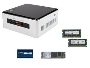 Intel NUC Intel Iris Graphics 6100 Aluminum and Plastic Black NUC Kit, Kingston M.2 2280 240GB SATA III Internal Solid State ... Intel NUC Intel Iris Graphics 6100 Aluminum and Plastic Black NUC Kit, Kingston M.2 2280 240GB SATA III Internal Solid State ...