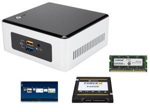 Intel NUC NUC5PPYH, HDMI, VGA, Intel HD Graphics, USB 3.0, Corsair Force LE 2.5" 240GB SATA III SSD, Crucial 8GB DDR3 SO-DIMM ... Intel NUC NUC5PPYH, HDMI, VGA, Intel HD Graphics, USB 3.0, Corsair Force LE 2.5" 240GB SATA III SSD, Crucial 8GB DDR3 SO-DIMM ...