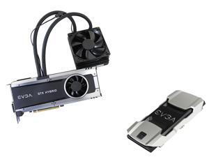 EVGA GeForce GTX 980 Ti 06G-P4-1996-KR 6GB HYBRID GAMING, "All in One" No Hassle Water Cooling, Just Plug and Play Graphics ...