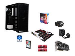 Intel i7-6700K Quad-Core 4.0Ghz, CORSAIR Hydro H50 Cooler, Gigabyte G1 Gaming Z170X ATX MOBO, GeIL 16GB DDR4 2400 MEM, InWin ... Intel i7-6700K Quad-Core 4.0Ghz, CORSAIR Hydro H50 Cooler, Gigabyte G1 Gaming Z170X ATX MOBO, GeIL 16GB DDR4 2400 MEM, InWin ...