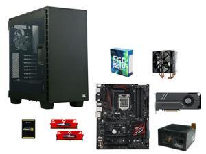 Intel Core i5-6600K Skylake Quad-Core 3.5GHz, ASUS Z170 PRO GAMING ATX, GeIL EVO POTENZA 8GB DDR4 2400, Corsair Force 240GB ... Intel Core i5-6600K Skylake Quad-Core 3.5GHz, ASUS Z170 PRO GAMING ATX, GeIL EVO POTENZA 8GB DDR4 2400, Corsair Force 240GB ...