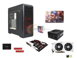 Intel Core i7-6700K Skylake 4.0GHz Quad-Core CPU, GIGABYTE G1 Gaming MB, Corsair Vengeance 16GB MEM, ASUS GeForce GTX 1070 ... Intel Core i7-6700K Skylake 4.0GHz Quad-Core CPU, GIGABYTE G1 Gaming MB, Corsair Vengeance 16GB MEM, ASUS GeForce GTX 1070 ...