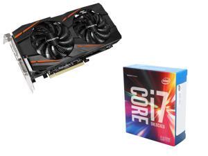 GIGABYTE Radeon RX 470 G1 Gaming 4GB VGA, Intel Core i7-6700K Skylake Quad-Core 4.0Ghz CPU GIGABYTE Radeon RX 470 G1 Gaming 4GB VGA, Intel Core i7-6700K Skylake Quad-Core 4.0Ghz CPU