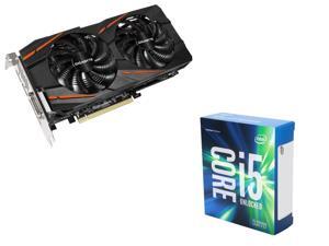 GIGABYTE Radeon RX 470 G1 Gaming 4GB VGA, Intel i5-6600K Skylake 3.5Ghz CPU GIGABYTE Radeon RX 470 G1 Gaming 4GB VGA, Intel i5-6600K Skylake 3.5Ghz CPU