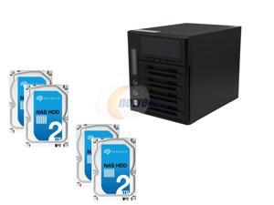 Super Storage Combos CKO-9160K: Thecus W4000 Cloud Ready Windows NAS, 4 x Seagate NAS HDD ST2000VN000 2TB Super Storage Combos CKO-9160K: Thecus W4000 Cloud Ready Windows NAS, 4 x Seagate NAS HDD ST2000VN000 2TB