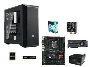 Intel Core i5-6600K Skylake Quad-Core 3.5GHz, Asus Z170 PRO GAMING ATX, HyperX FURY 8 GB DDR4 2133, Corsair Force LE 240GB ... Intel Core i5-6600K Skylake Quad-Core 3.5GHz, Asus Z170 PRO GAMING ATX, HyperX FURY 8 GB DDR4 2133, Corsair Force LE 240GB ...