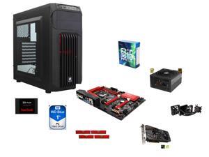 Intel i5-6600K 3.5Ghz Quad-Core, Z170, 16GB DDR4 2400, Mid Tower Case, GTX 1060 6GB, 750W, 120GB SSD, 1TB HDD, Cooler Intel i5-6600K 3.5Ghz Quad-Core, Z170, 16GB DDR4 2400, Mid Tower Case, GTX 1060 6GB, 750W, 120GB SSD, 1TB HDD, Cooler