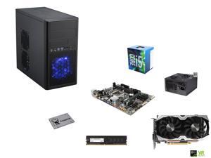 Intel i5-6500 3.2Ghz Quad-Core, H110, 8GB DDR4 2400, GTX 1070 8GB, 430W PSU, 120GB, Micro ATX Mini Tower Case Intel i5-6500 3.2Ghz Quad-Core, H110, 8GB DDR4 2400, GTX 1070 8GB, 430W PSU, 120GB, Micro ATX Mini Tower Case