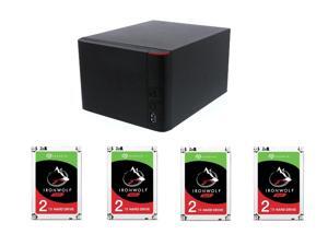 Buffalo LS441DE 4-Bay NAS + (4x) Seagate IronWolf2TB 5900 RPM HDD Buffalo LS441DE 4-Bay NAS + (4x) Seagate IronWolf2TB 5900 RPM HDD