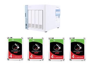 Qnap TS-451A-2G-US 4-Bay NAS + (4x) Seagate IronWolf 4TB 5900 RPM HDD Qnap TS-451A-2G-US 4-Bay NAS + (4x) Seagate IronWolf 4TB 5900 RPM HDD