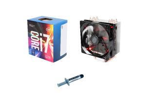 Intel Core i7-7700 Kaby Lake 4-Core 3.6 GHz CPU + Cooler Master Hyper 212 LED CPU Cooler + Arctic High-Density Silver Thermal ... Intel Core i7-7700 Kaby Lake 4-Core 3.6 GHz CPU + Cooler Master Hyper 212 LED CPU Cooler + Arctic High-Density Silver Thermal ...