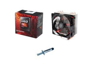 AMD FX-8350 8-Core 4.0 GHz CPU + Cooler Master Hyper 212 LED CPU Cooler + Arctic High-Density Silver Thermal Compound AMD FX-8350 8-Core 4.0 GHz CPU + Cooler Master Hyper 212 LED CPU Cooler + Arctic High-Density Silver Thermal Compound