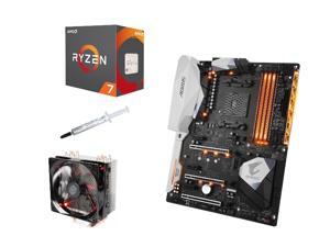 AMD RYZEN 7 1800X 3.6 GHz CPU + GIGABYTE GA-AX370-GAMING 5 MB + Cooler Master RR-212L-16PR-R1 CPU Cooler + ARCTIC MX-4 Thermal ... AMD RYZEN 7 1800X 3.6 GHz CPU + GIGABYTE GA-AX370-GAMING 5 MB + Cooler Master RR-212L-16PR-R1 CPU Cooler + ARCTIC MX-4 Thermal ...