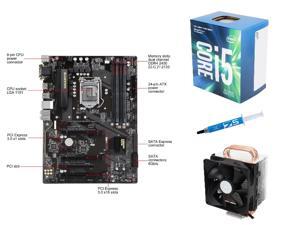 Intel Core i5-7400 Kaby Lake 4-Core 3.0 GHz CPU + GIGABYTE GA-H270-HD3 MB + Cooler Master RR-HT2-28PK-R1 CPU Cooler + Deepcool ... Intel Core i5-7400 Kaby Lake 4-Core 3.0 GHz CPU + GIGABYTE GA-H270-HD3 MB + Cooler Master RR-HT2-28PK-R1 CPU Cooler + Deepcool ...