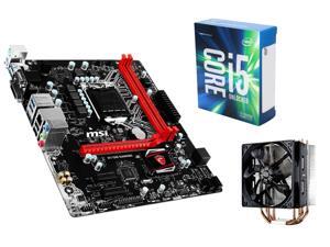 Intel Core i5-6600K 4-Core 3.5 GHz CPU + MSI H110M Gaming MB + Cooler Master Hyper 212 EVO CPU Cooler Intel Core i5-6600K 4-Core 3.5 GHz CPU + MSI H110M Gaming MB + Cooler Master Hyper 212 EVO CPU Cooler
