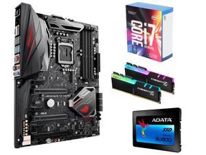 Intel Core i7-7700K Kaby Lake 4-Core 4.2 GHz CPU + ASUS MAXIMUS IX HERO MB + G.SKILL 2 x 8G DDR4 3200 RGB Memory + ADATA ... Intel Core i7-7700K Kaby Lake 4-Core 4.2 GHz CPU + ASUS MAXIMUS IX HERO MB + G.SKILL 2 x 8G DDR4 3200 RGB Memory + ADATA ...