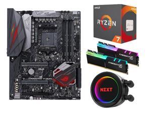 AMD RYZEN 7 1700 3.0 GHz CPU + ASUS Crosshair VI Hero MB + G.SKILL 2 x 8G DDR4 2400 RGB Memory + NZXT Kraken X62 RGB 280mm ... AMD RYZEN 7 1700 3.0 GHz CPU + ASUS Crosshair VI Hero MB + G.SKILL 2 x 8G DDR4 2400 RGB Memory + NZXT Kraken X62 RGB 280mm ...